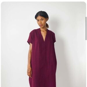 M Patmos Mulberry Gigi V Neck Dress